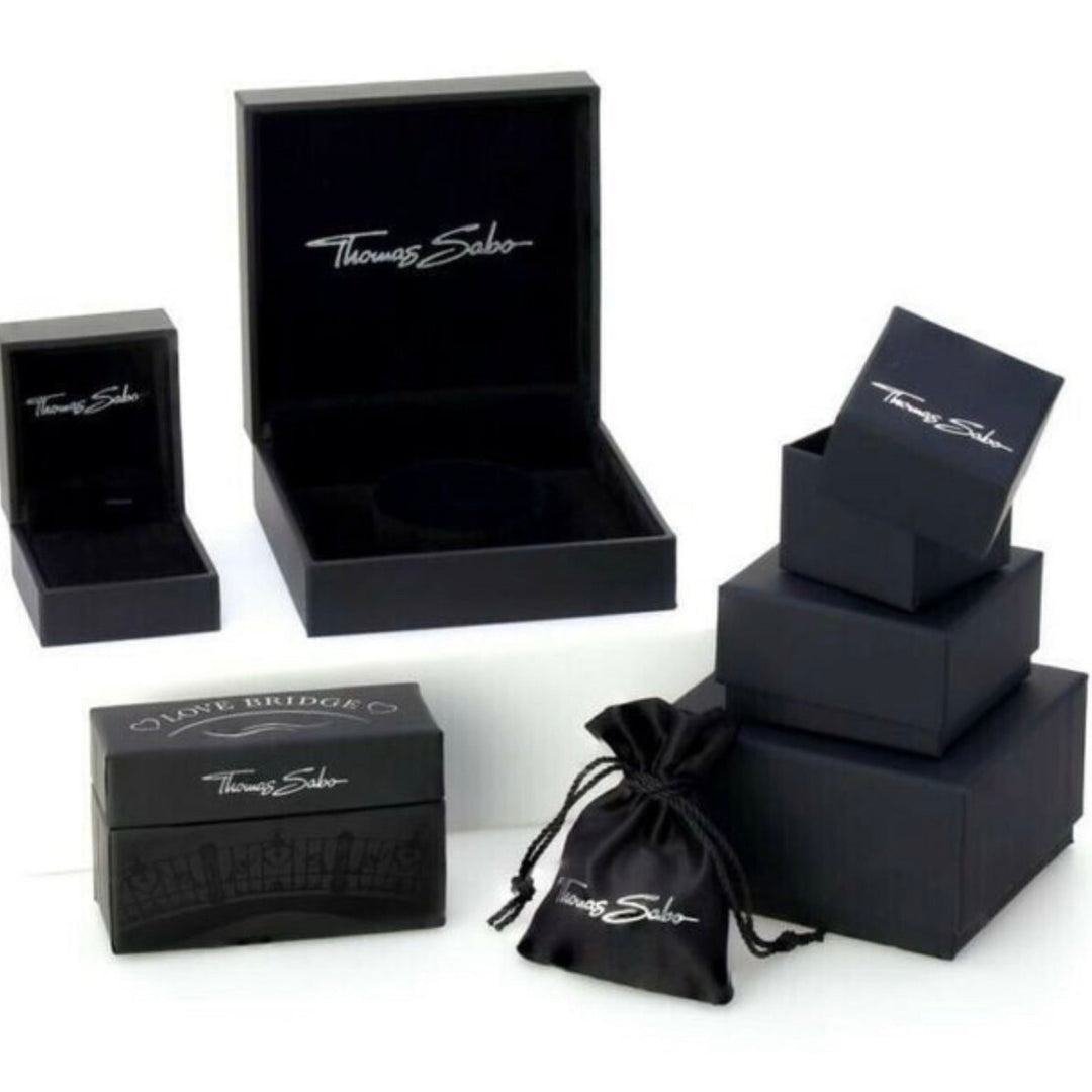 THOMAS SABO Romance Earrings Black Spider