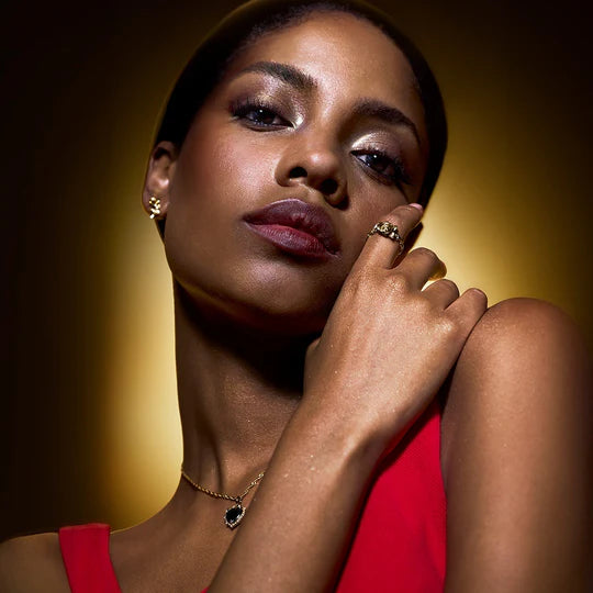 THOMAS SABO Romance Ear studs Gold Rose