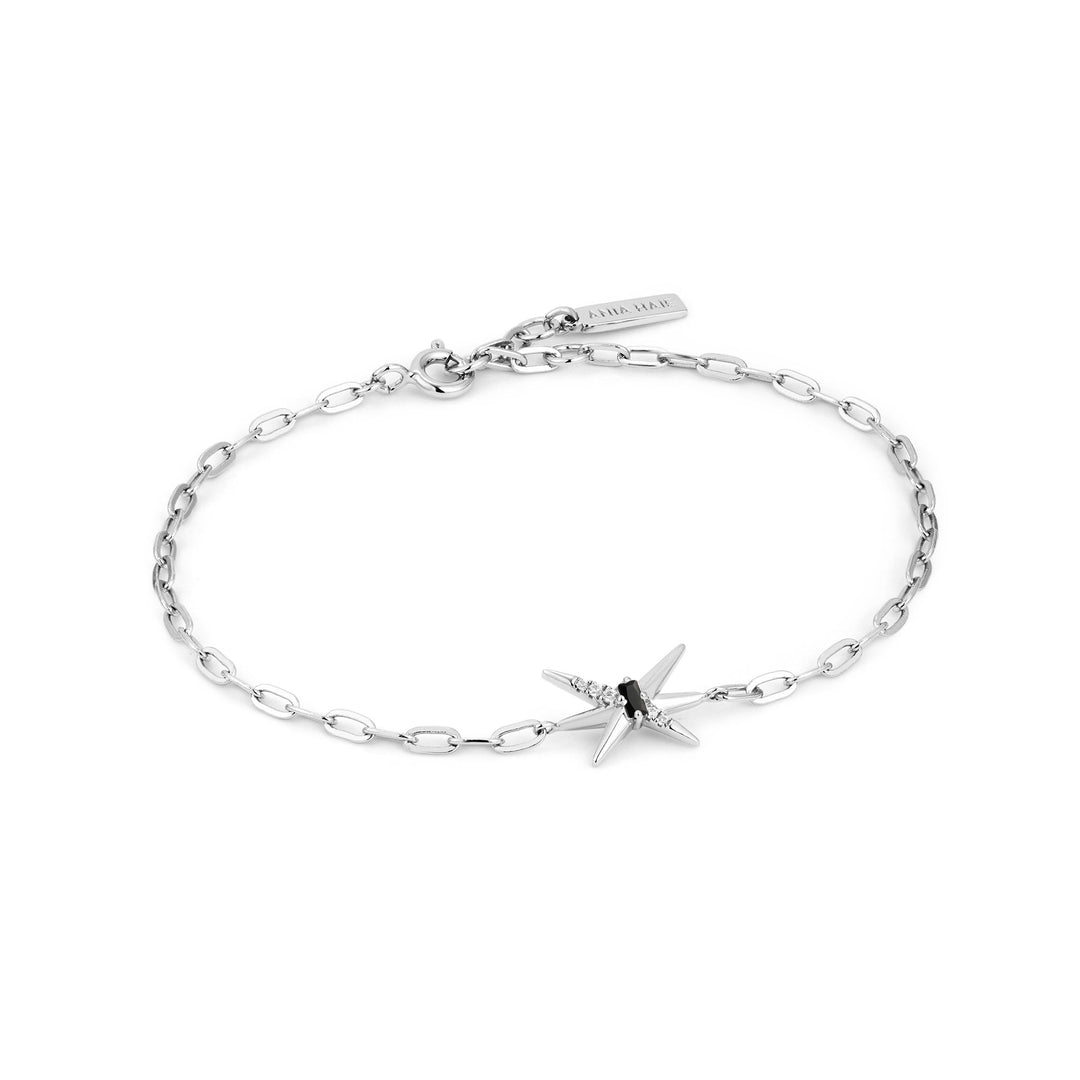 Ania Haie Silver Spike Chain Bracelet B053-01H