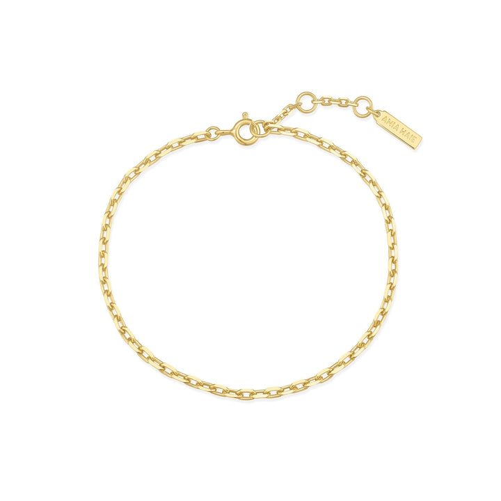 Ania Haie Gold Paper Clip Chain Bracelet