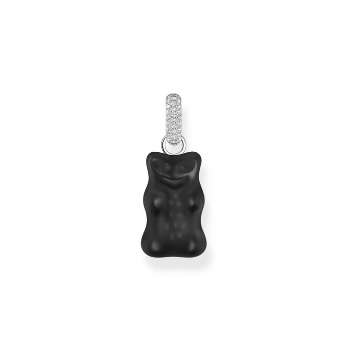 THOMAS SABO LARGE PENDANT with Black Goldbears And Zirconia