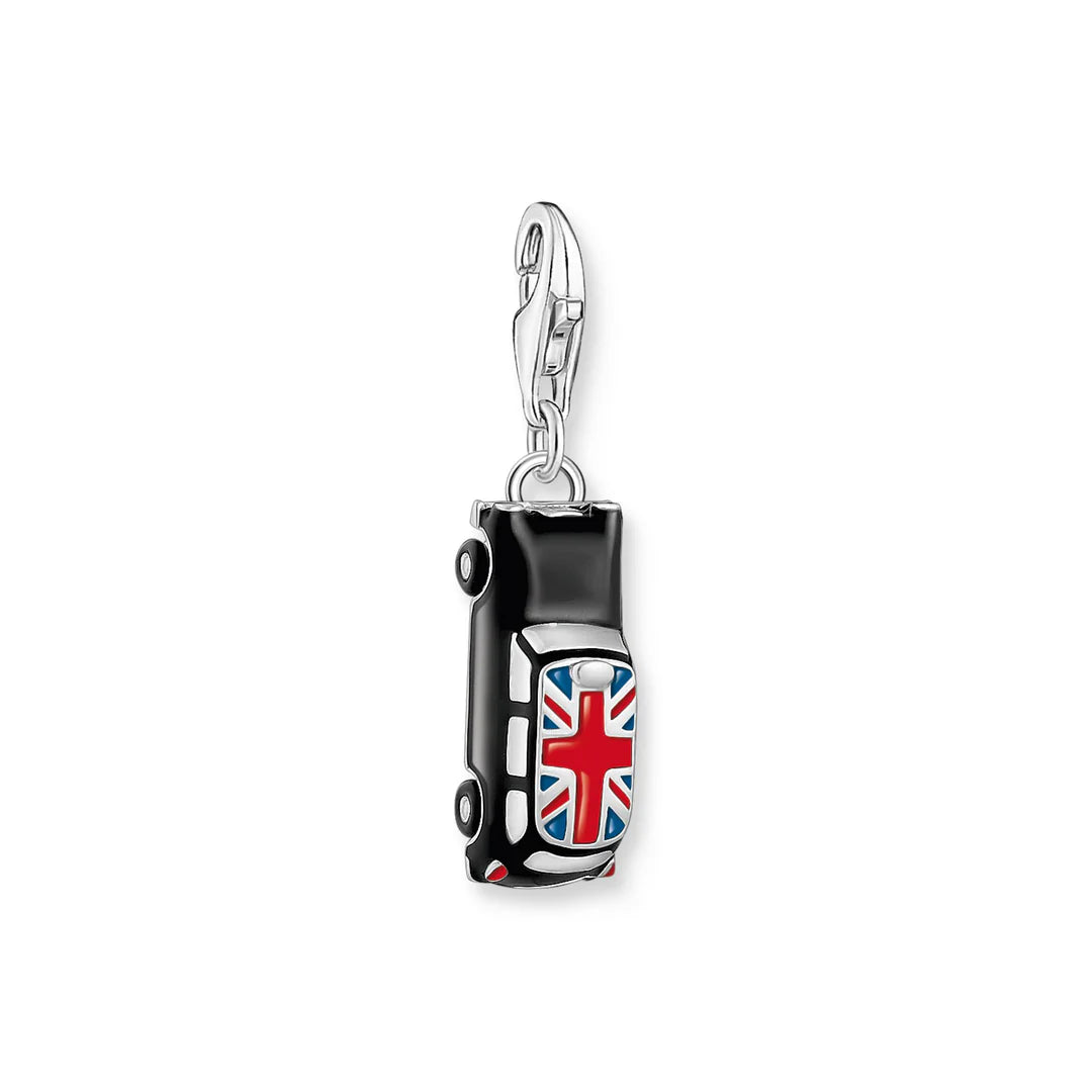 THOMAS SABO Charm Pendant London Taxi With Union Jack