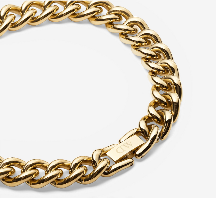 DANIEL WELLINGTON Chunky Chain Bracelet Gold DW00400848