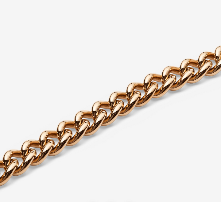 DANIEL WELLINGTON Chunky Chain Necklace Rose Gold DW00400850