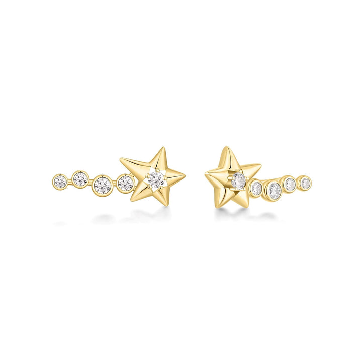 Ania Haie Gold Sparkling Meteor Climbers