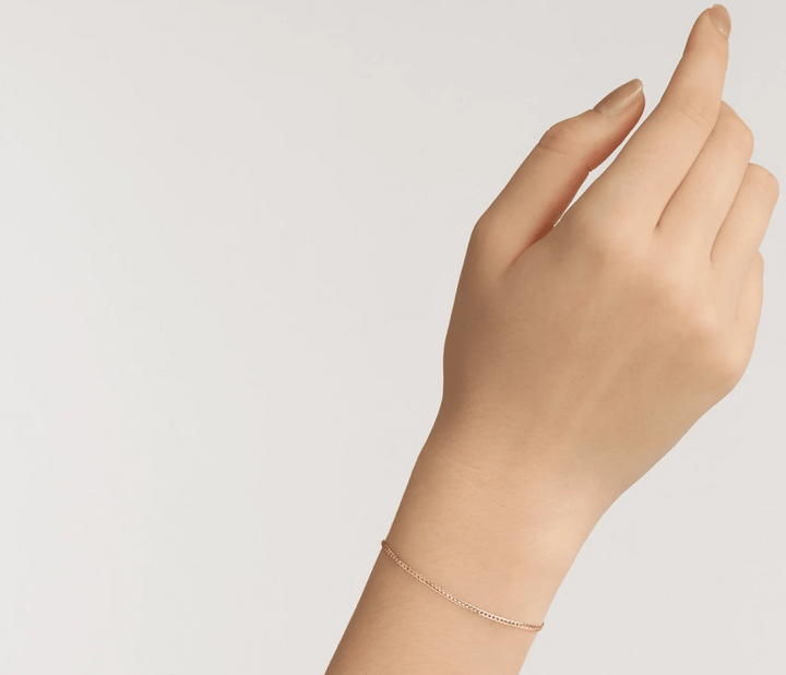 DANIEL WELLINGTON Flat Chain Bracelet Gold DW00400542