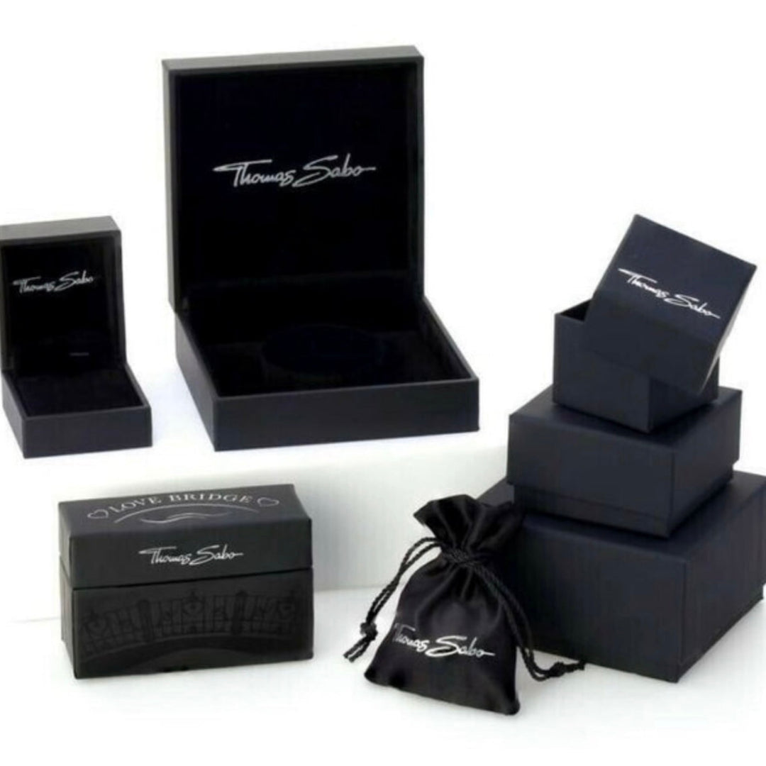 THOMAS SABO Ear Studs with White Goldbears