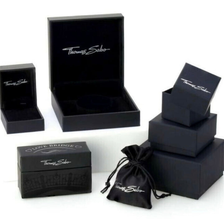 THOMAS SABO Ear Studs with White Goldbears