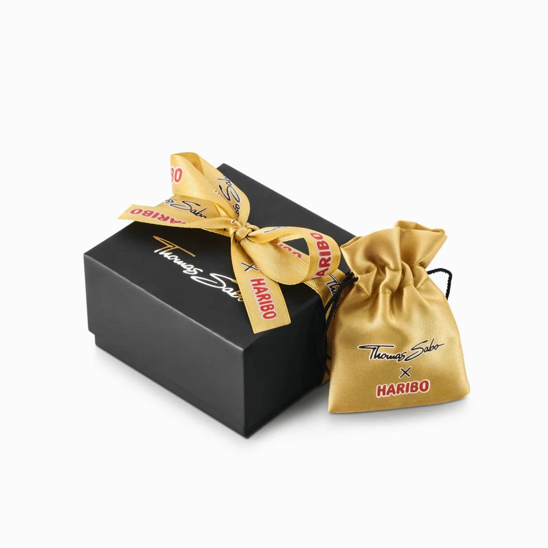 THOMAS SABO Ring with Gold HARIBO goldbear and zirconia