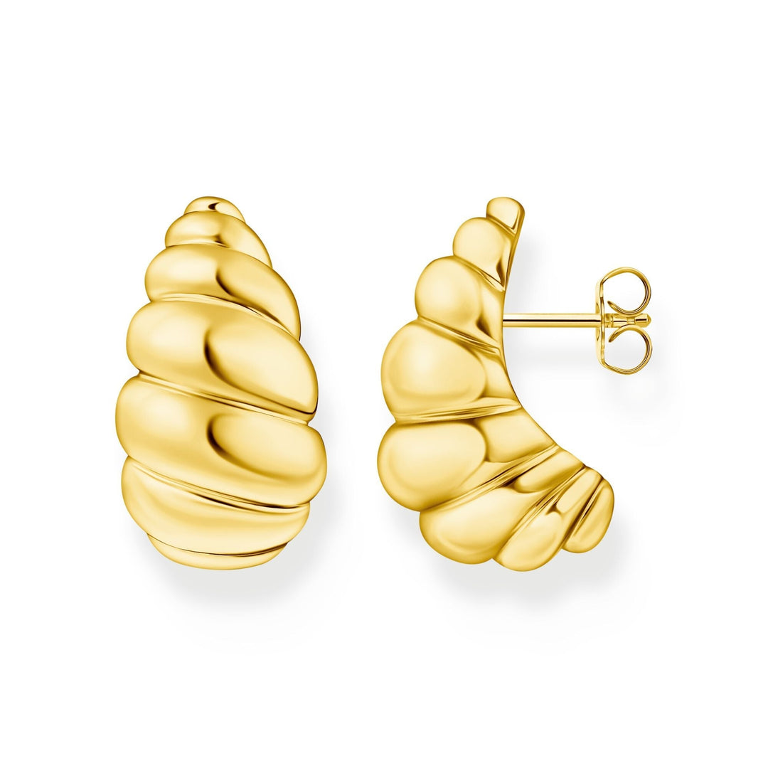 THOMAS SABO Organic shapes twisted ear studs