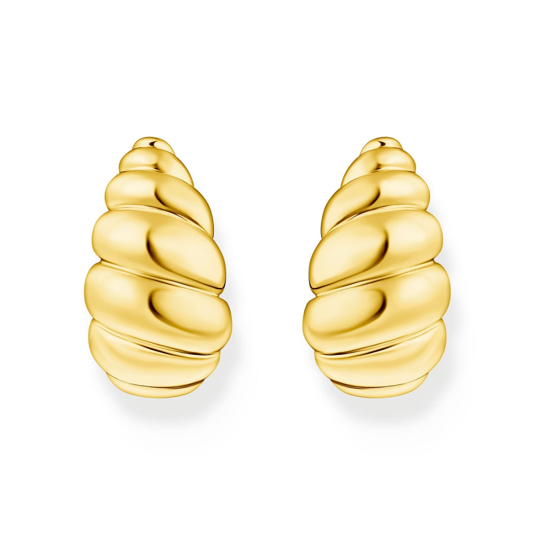 THOMAS SABO Organic shapes twisted ear studs