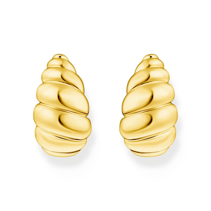 THOMAS SABO Organic shapes twisted ear studs
