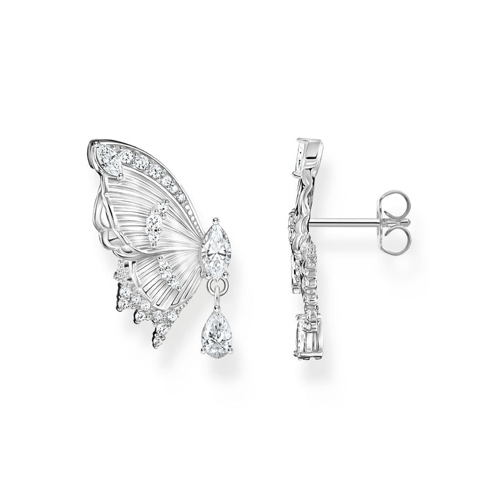 THOMAS SABO Butterfly Paradise Ear Studs in Silver