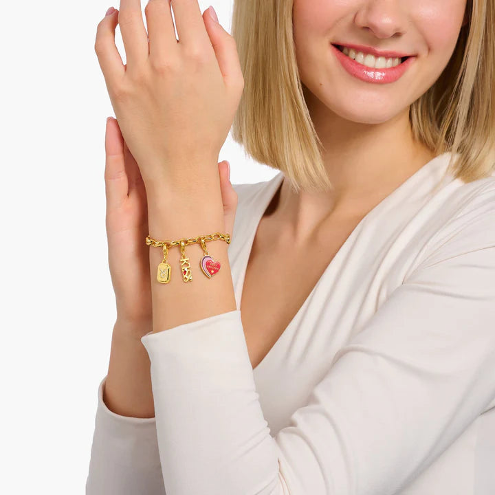 THOMAS SABO Charm Pendant Taurus Zodiac Sign Gold