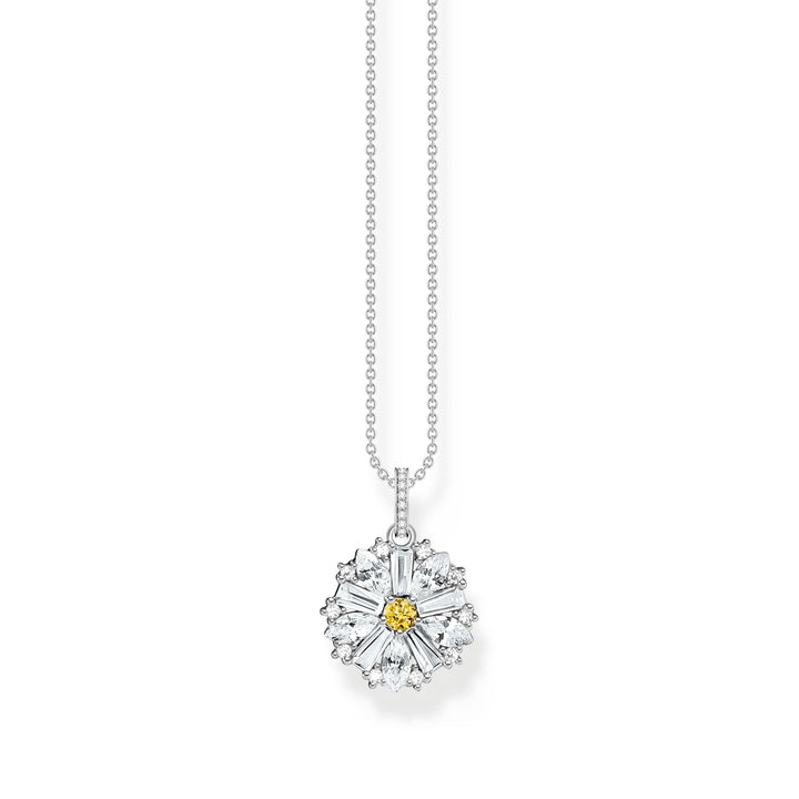 THOMAS SABO Lovely Daisy Pendant Chain in Silver