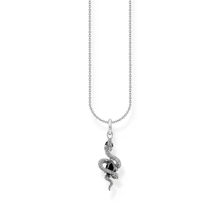 THOMAS SABO Romance Necklace with snake pendant silver