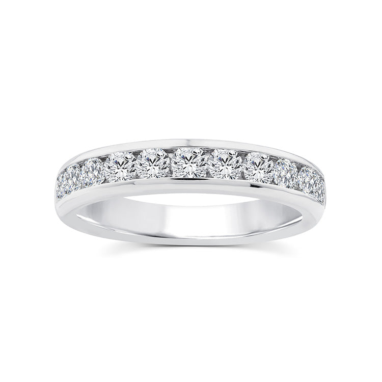 0.75ct Lab Grown Diamond Ring in 9K White Gold