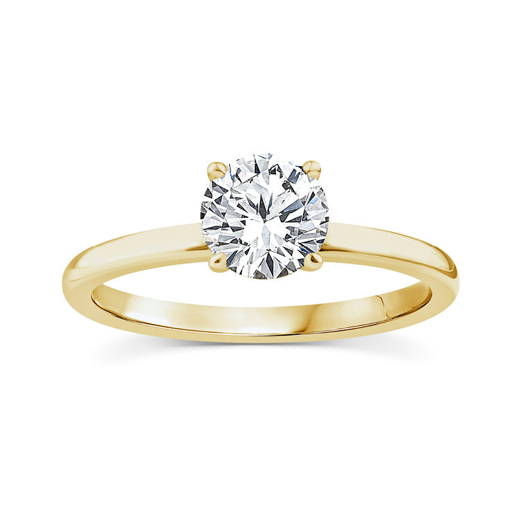 1.00ct Lab Grown Diamond Ring in 9K Yellow Gold
