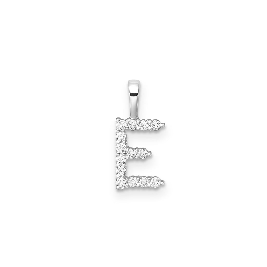 0.14ct Lab Grown Diamond Pendant in 9K White Gold