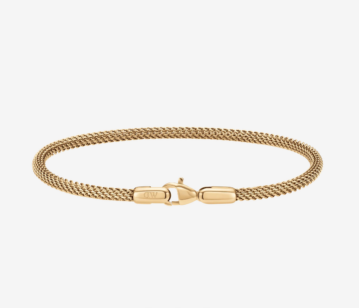 DANIEL WELLINGTON Perfect Pair Mesh Bracelet Evergold Thick