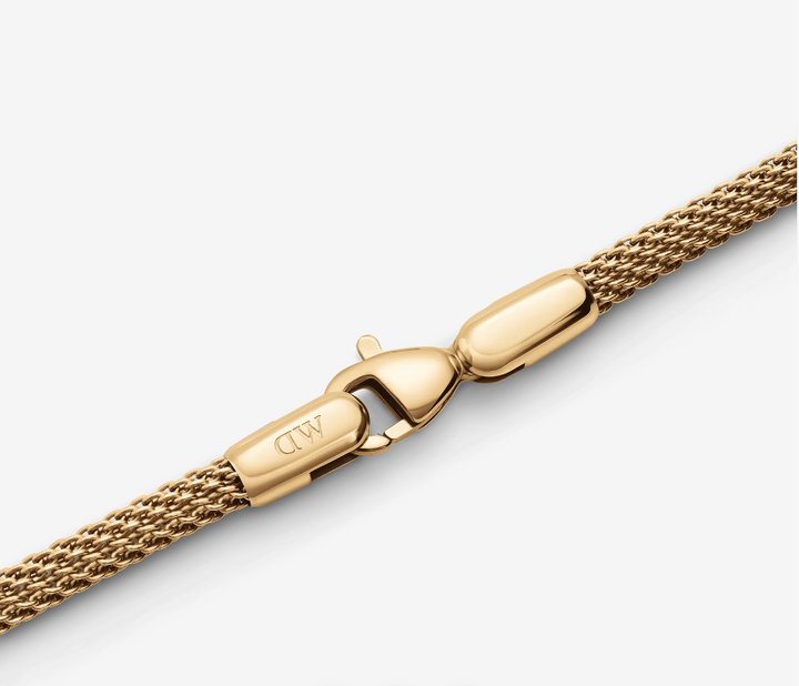 DANIEL WELLINGTON Perfect Pair Mesh Bracelet Evergold Thick