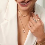 Ania Haie Gold Pave Arrow Pendant Necklace N051-02G
