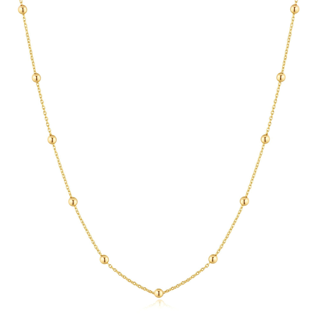 Ania Haie Gold Bobble Long Chain Necklace N060-04G