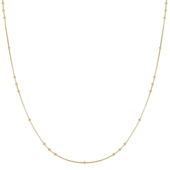 Ania Haie Gold Mini Bead Station Necklace