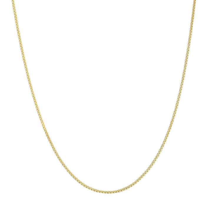 Ania Haie Gold Flat S Link Chain Necklace