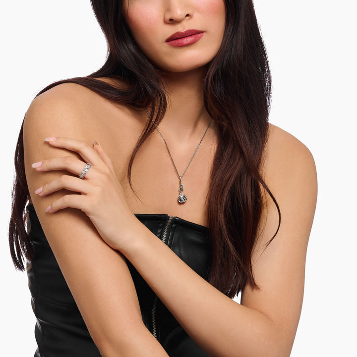 THOMAS SABO Midnight Rose Pendant