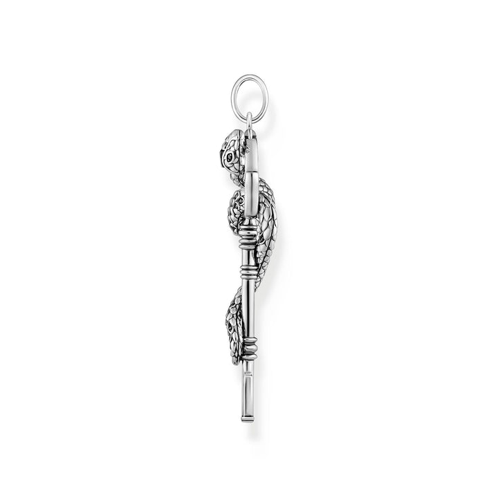 THOMAS SABO Snake pendant with vintage silver key