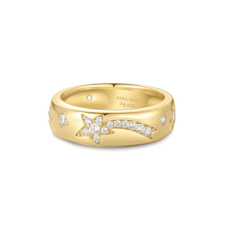 Ania Haie Gold Celestial Chunky Ring