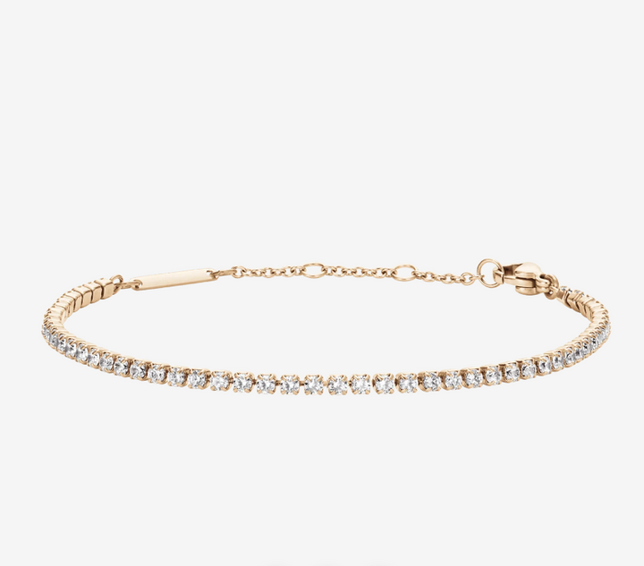 DANIEL WELLINGTON Classic Tennis Bracelet Rose Gold DW00400387