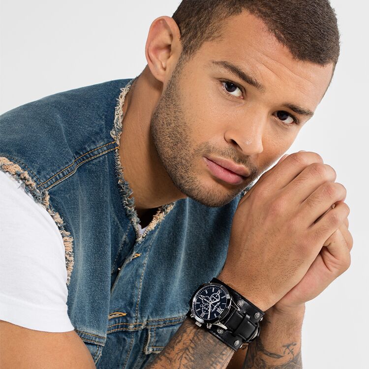 Thomas Sabo MEN WATCH "REBEL ICON" TWA0140