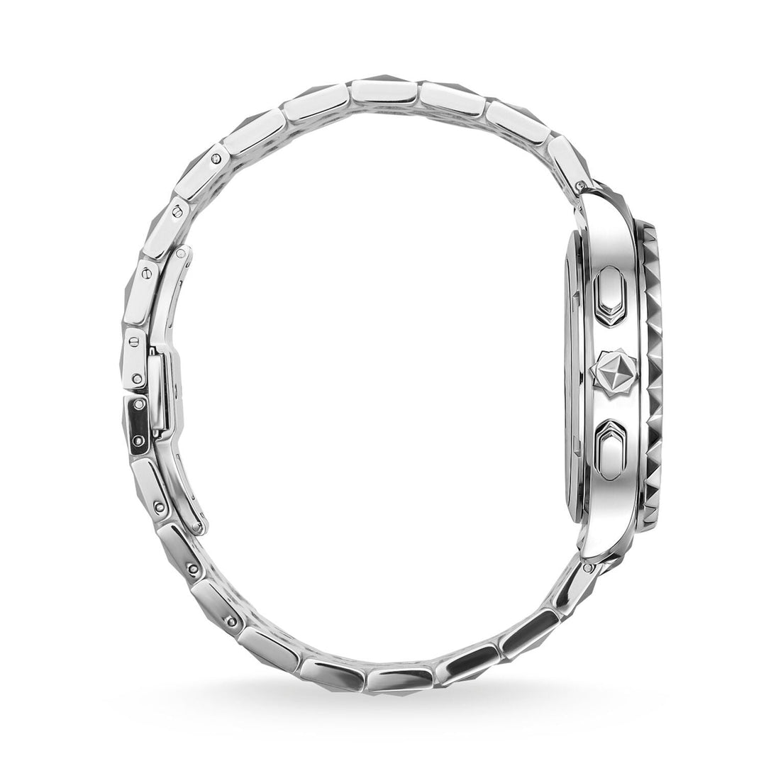 Thomas Sabo MEN'S WATCH REBEL AT HEART CHRONOGRAPH SILVER BLACK TWA0358