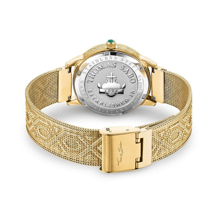 Thomas Sabo WOMEN'S WATCH GARDEN SPIRIT MALACHITE GOLD TWA0365