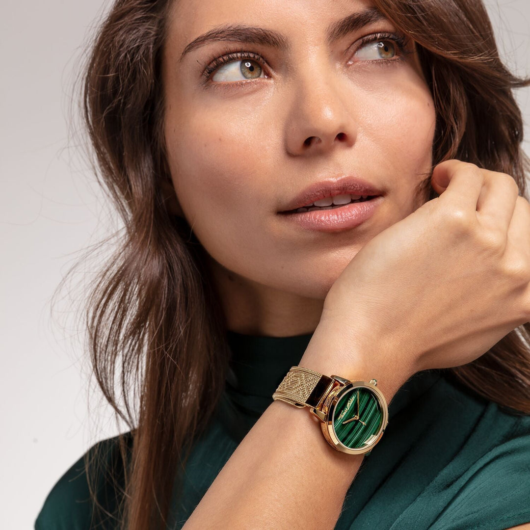 Thomas Sabo WOMEN'S WATCH GARDEN SPIRIT MALACHITE GOLD TWA0365