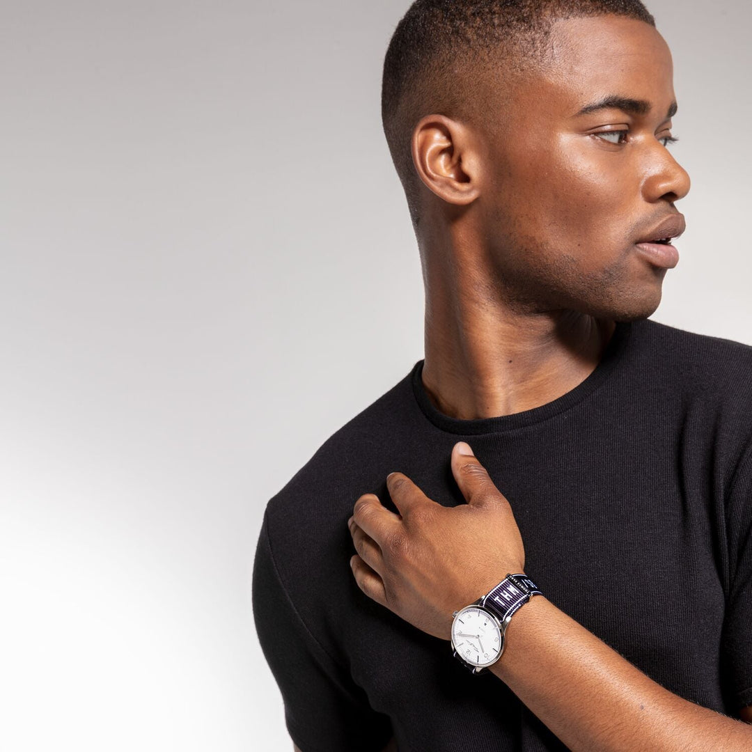 Thomas Sabo WATCH BAND URBAN CODE TS NATO BLACK ZWA0320