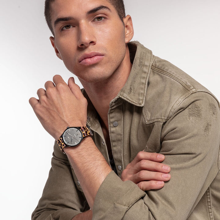 Thomas Sabo WATCH BAND CODE TS NATO ANIMAL PRINT ZWA0321