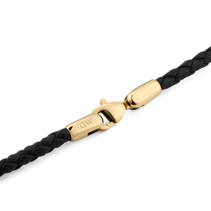 Daniel Wellington Daniel  Braided Leather Bracelet Sheffield 2.8 Gold