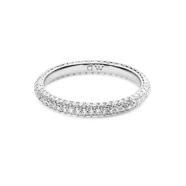 Daniel Wellington Pave Ring Silver 3 mm