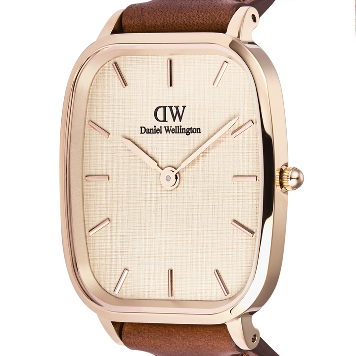 Daniel Wellington Marlon St Mawes Linen Rose Gold Watch