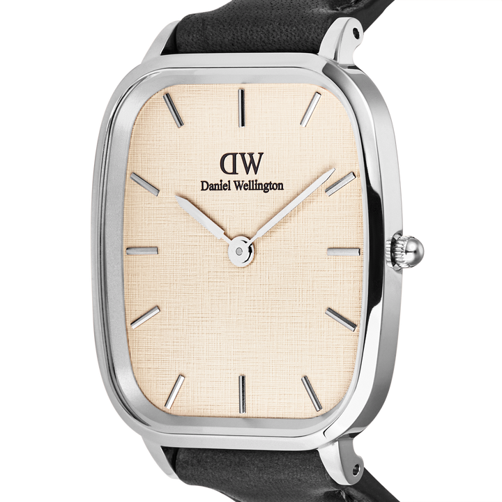 Daniel Wellington Marlon Sheffield Linen Silver Watch