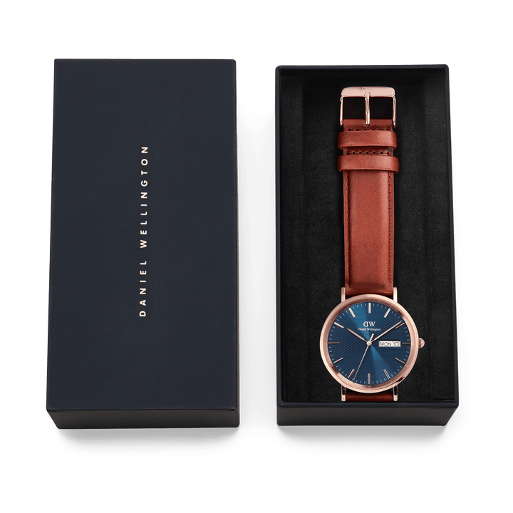 Daniel Wellington Classic Day Display St Mawes Rose Gold Arctic Watch