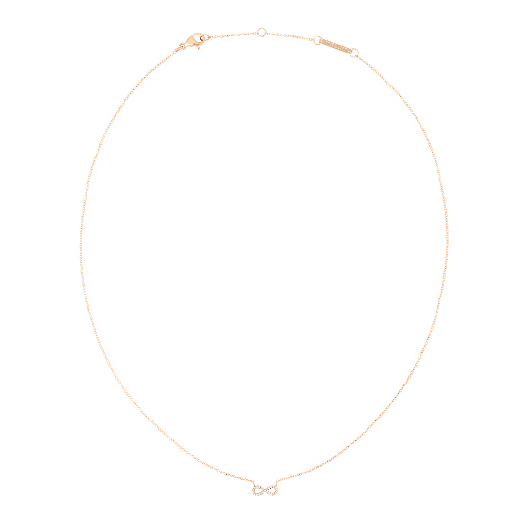 Daniel Wellington Mirelle Infinity Necklace Rose Gold