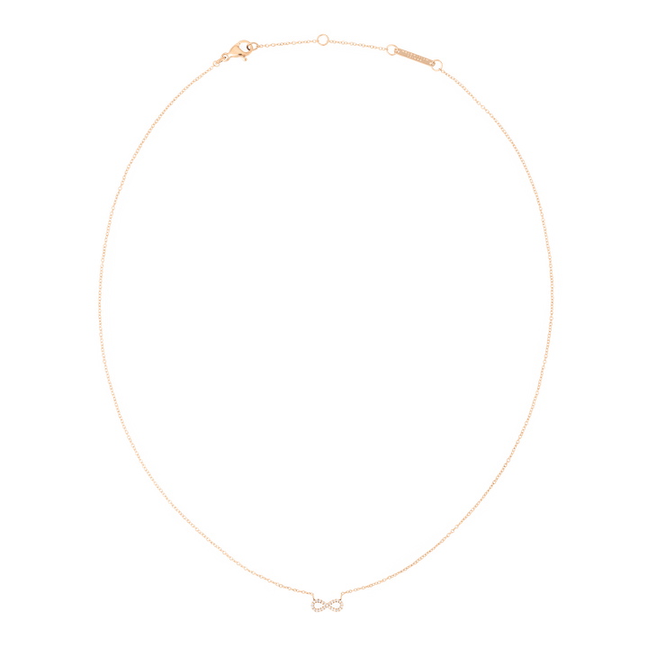 Daniel Wellington Mirelle Infinity Necklace Rose Gold