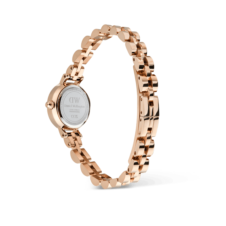Daniel Wellington Petite Mini Arch 3-link White Rose Gold