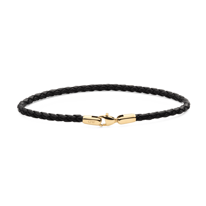 Daniel Wellington Daniel  Braided Leather Bracelet Sheffield 2.8 Gold