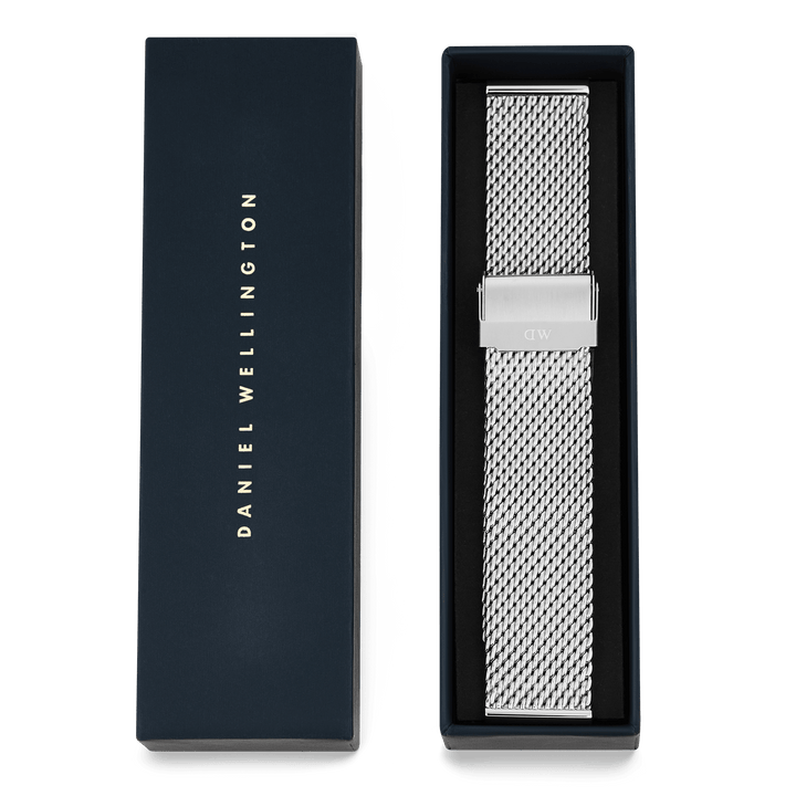 Daniel Wellington Mesh Sterling Strap Silver
