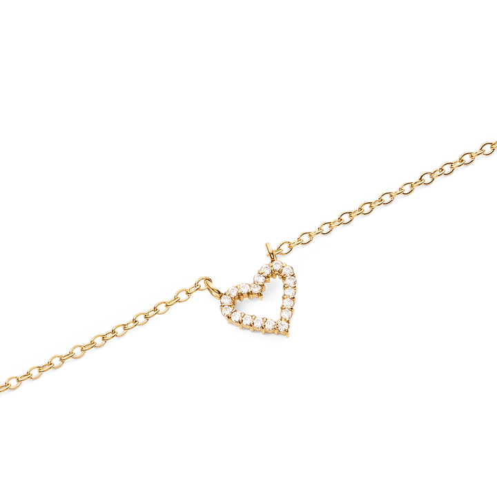 Daniel Wellington Mirelle Heart Necklace Gold